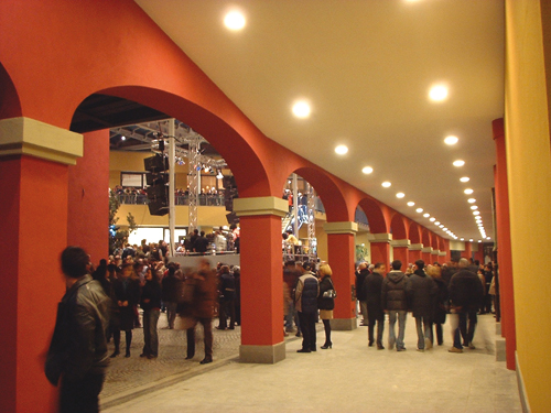 ex-fabbrica barilla - il porticato interno